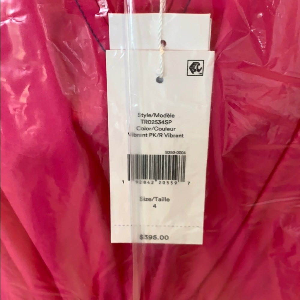 DEREK LAM 10 CROSBY VIBRANT PINK DRESS - Picture 10 of 10